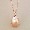 Joie - Bola Or Rose médaille smiley